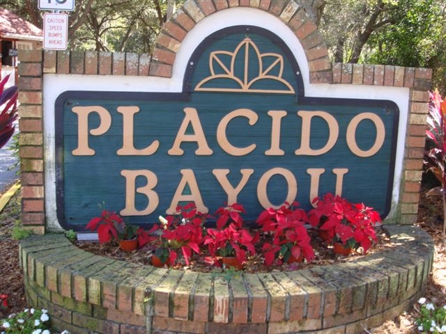 Placido Bayou neighborhood near St. Petersburg, FL
