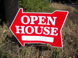 Open House Sign